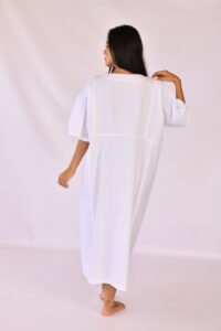 Princess Short Embroidered Dress - Image 3